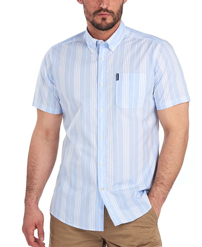 Barbour Men's Striped Cotton Shirt - Macy's