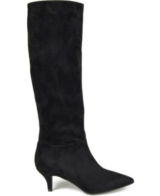 journee collection womens vellia kitten heel over the knee boots