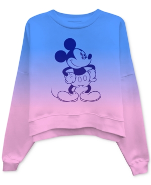 image of Disney Juniors- Mickey Mouse Dip-Dyed Sweatshirt