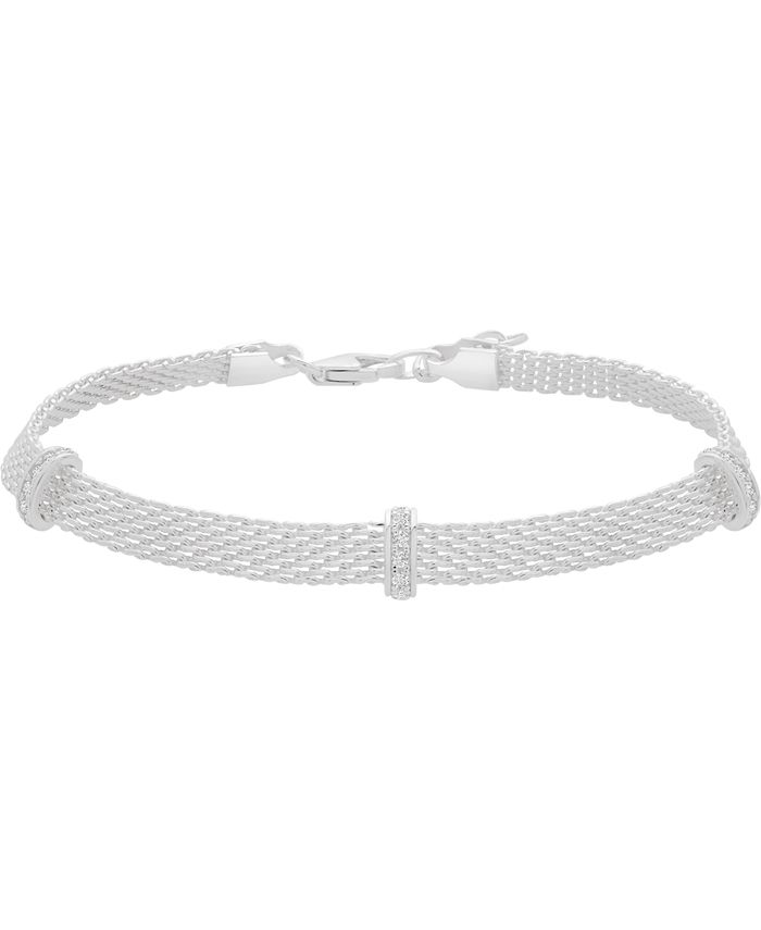 Macy's cubic zirconia deals bracelet