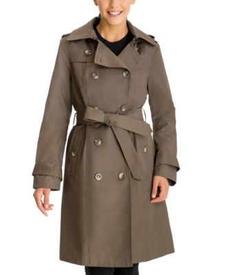 women's trench coats at macys