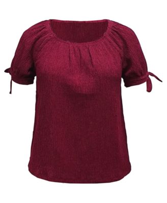 macy's style and co petite tops