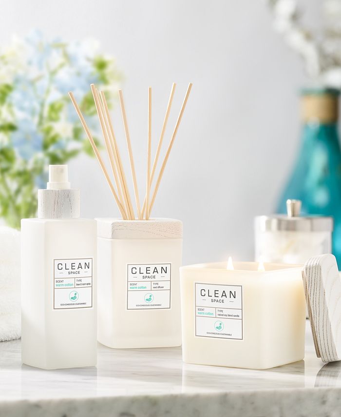 CLEAN Fragrance - Warm Cotton Diffuser, 6-oz.