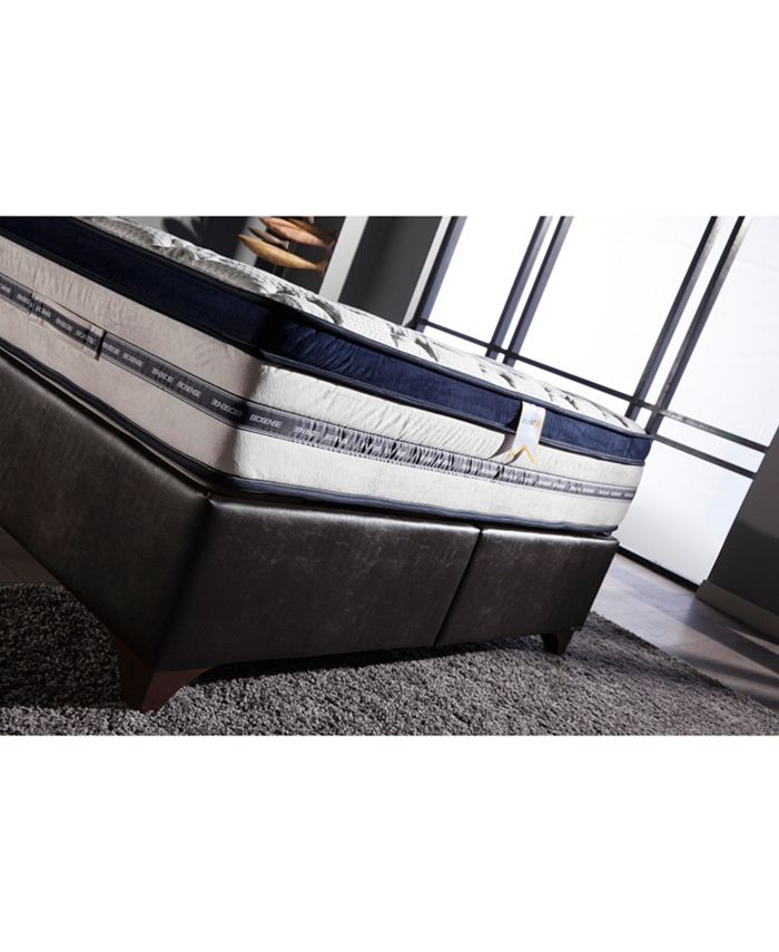 Hudson Biorytmic Memory Foam Eurotop Mattress Queen Macy's