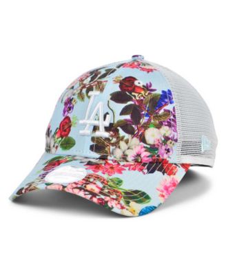 dodgers floral hat