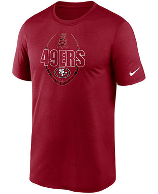 Nike San Francisco 49ers Men's Icon Essential T-Shirt - Macy's