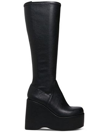 Madden Girl Stomp Platform Wedge Boots Macy s