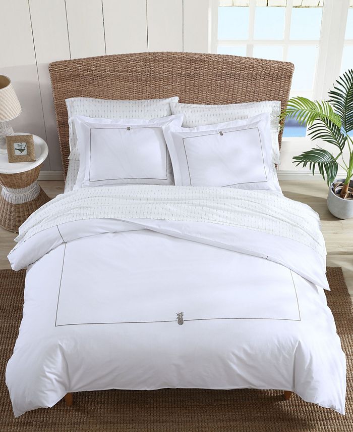 Tommy Bahama Home Tommy Bahama Pineapple Resort King Duvet Cover Set