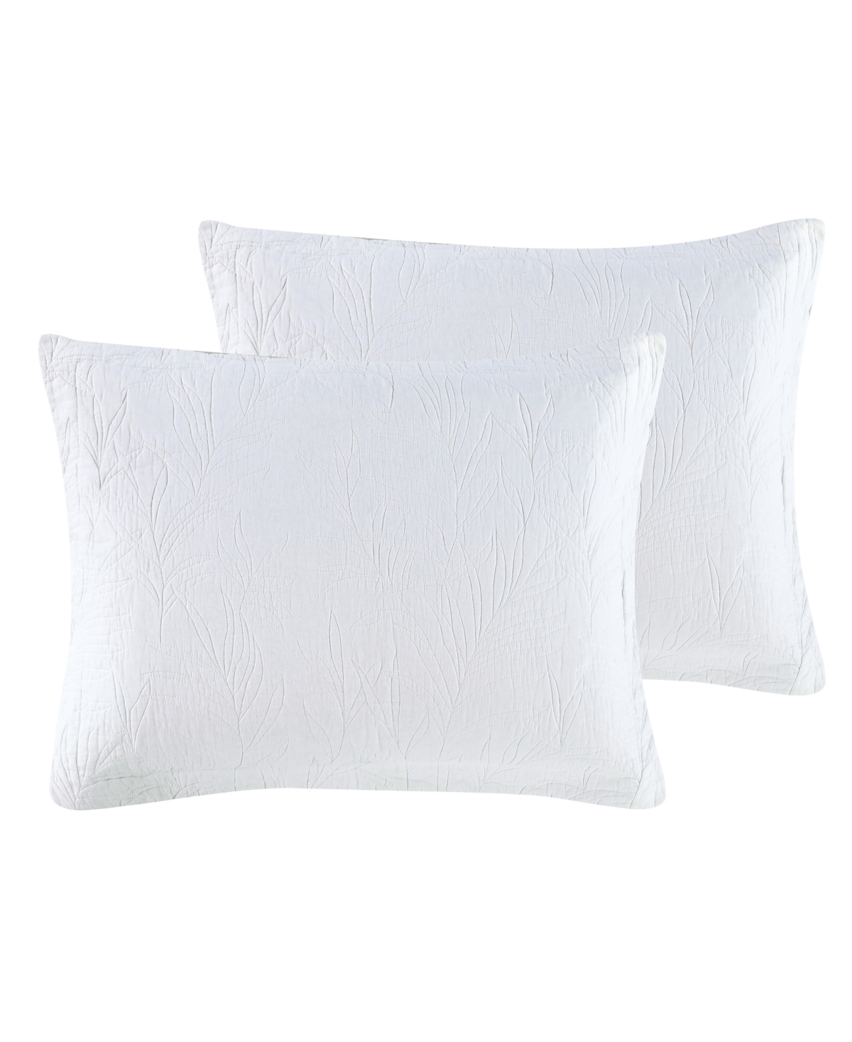 Tommy Bahama Solid Costa Sera Cotton Sham, Standard - White