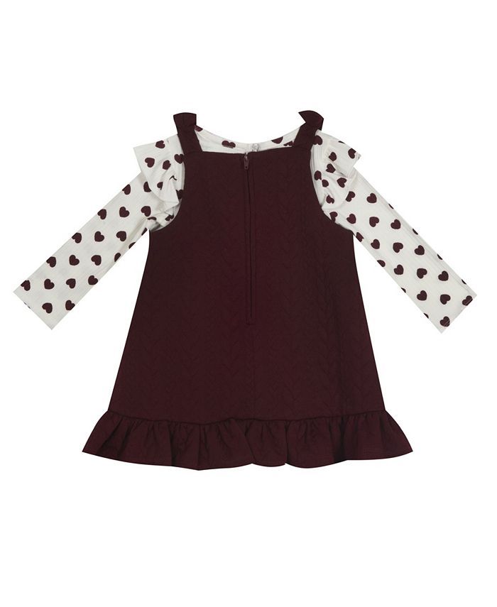 Rare Editions Baby Girls Knit Jumper Set Macy's