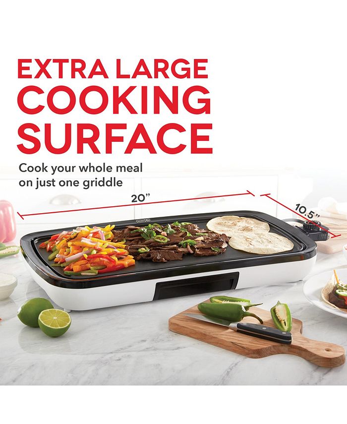 Dash Everyday 10" x 20" Griddle & Reviews Small Appliances Kitchen Macy's
