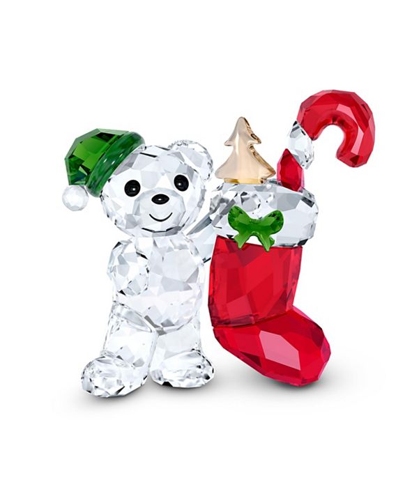 swarovski christmas bear