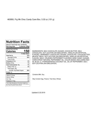 3 Pack Holiday 1/3 LB Holiday Candy Cane Box of Chocolates, Created for Macy's