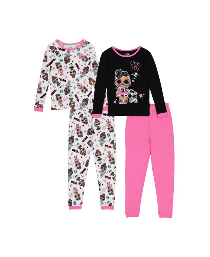 LOL Surprise! Little Girl 4 Piece Pajama Set & Reviews Pajamas Kids Macy's