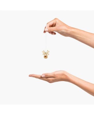Swarovski Gingerbread Reindeer Ornament