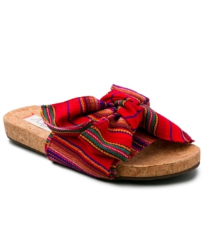 image of Sugar Women-s Xenonc Twist-Tie Slide Sandals Women-s Shoes