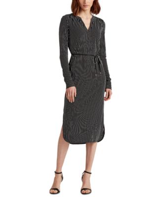 Lauren Ralph Lauren - Striped Stretch Jersey Dress