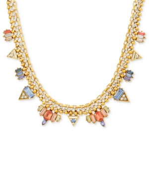 image of Steve Madden Gold-Tone Multi-Crystal 15