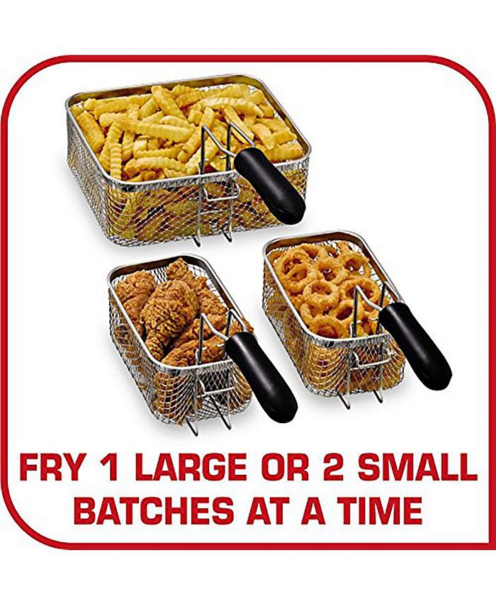 Masterbuilt TFal FR390051 Double Basket Deep Fryer Macy's