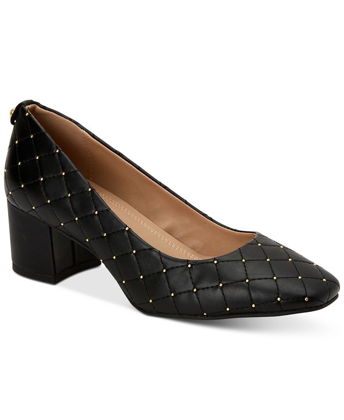 Macys block sale heel shoes