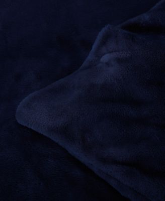 Plush 15lb Weighted Blanket with Washable Cover