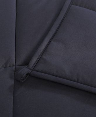 Plush 15lb Weighted Blanket with Washable Cover