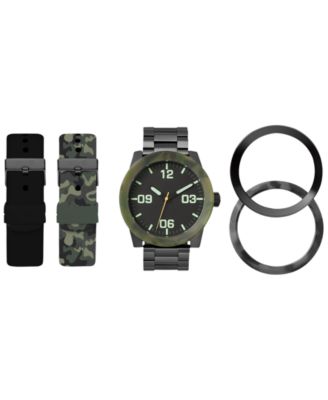 interchangeable strap watch gift set