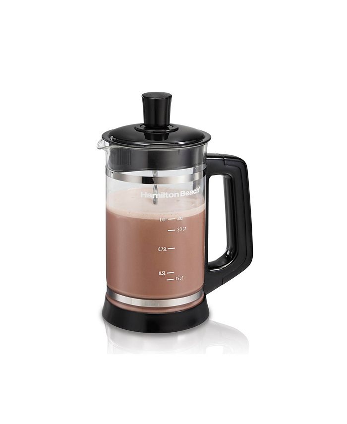 Hamilton Beach French Press with Cocoa Attachment Macy's