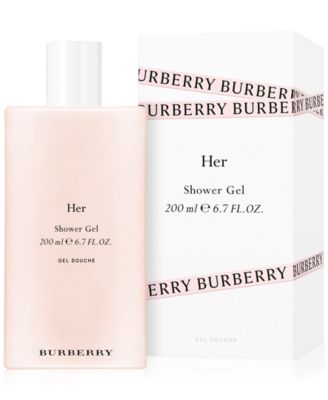 burberry her body wash