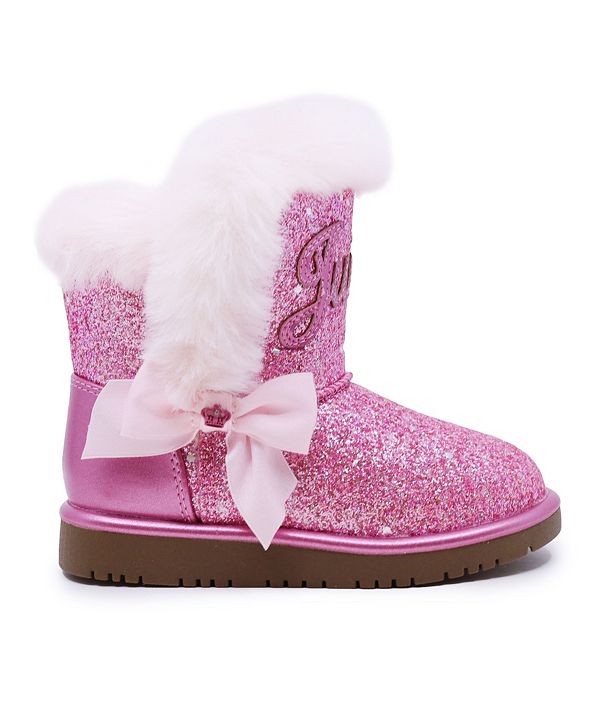 Juicy Couture Toddler Girls Glitter Cozy Boots & Reviews - Girls' Shoes ...