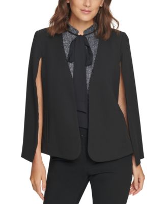 dkny cape jacket