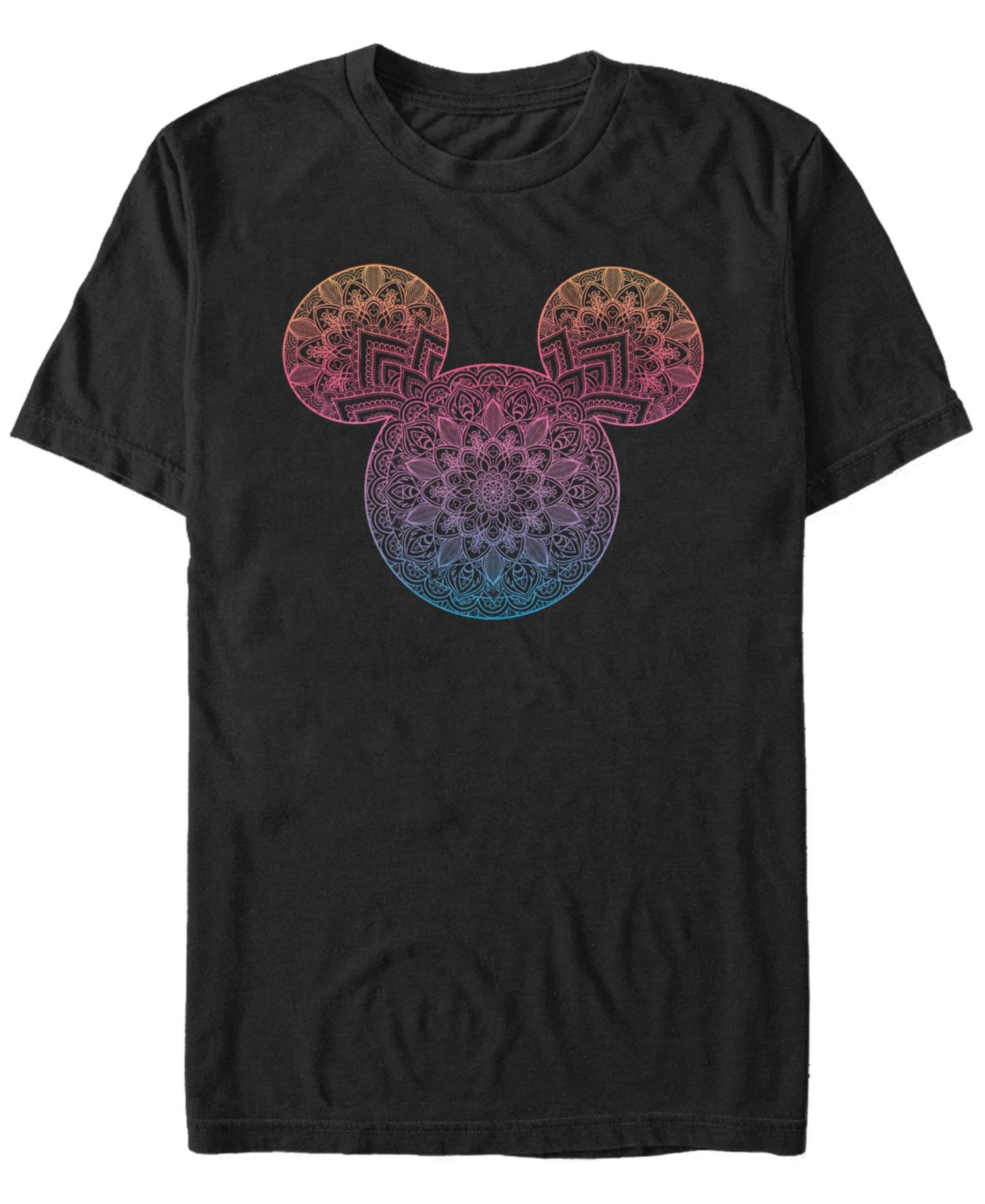 Мужская футболка Fifth Sun Mickey Mandala Fill Short Sleeve, цвет: Тёмно-синий — фото 2