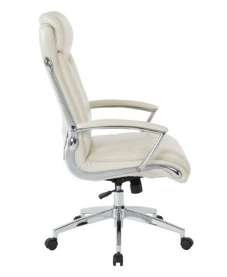 Executive Faux Leather Office High Back Chair