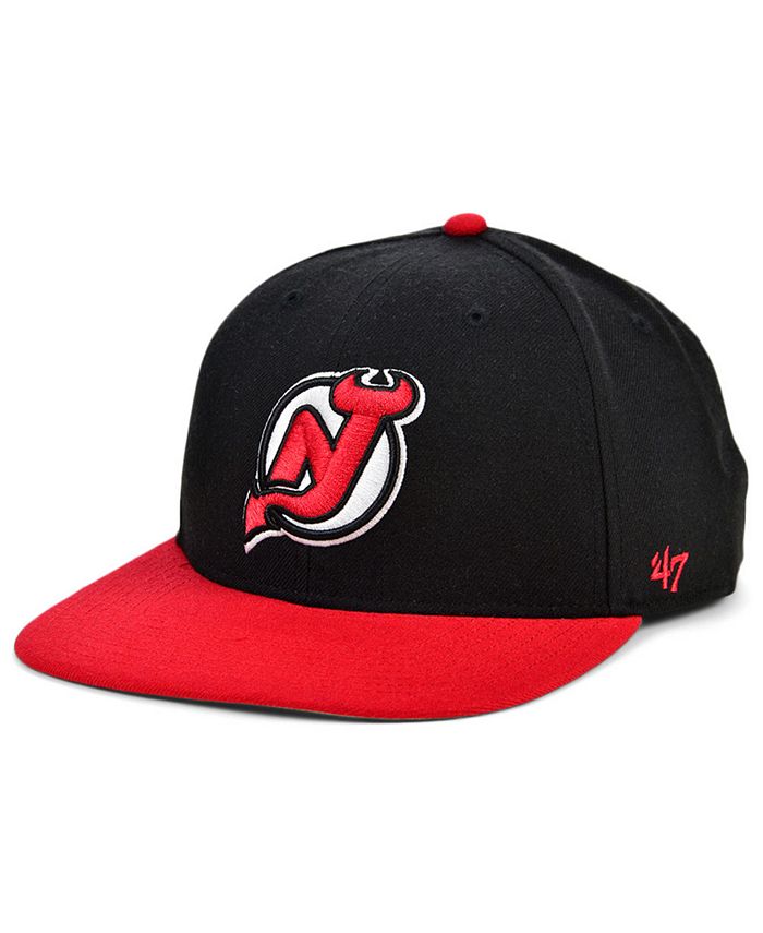 47 Brand New Jersey Devils Clean-Up Cap - Macy's