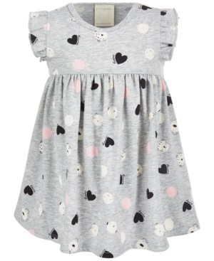 First Impressions Baby Girls Animal Dot Dress Created for Macy's