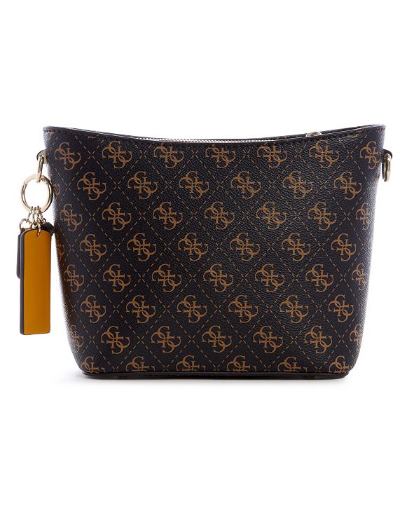 GUESS Jensen Crossbody Bucket Bag & Reviews Handbags & Accessories