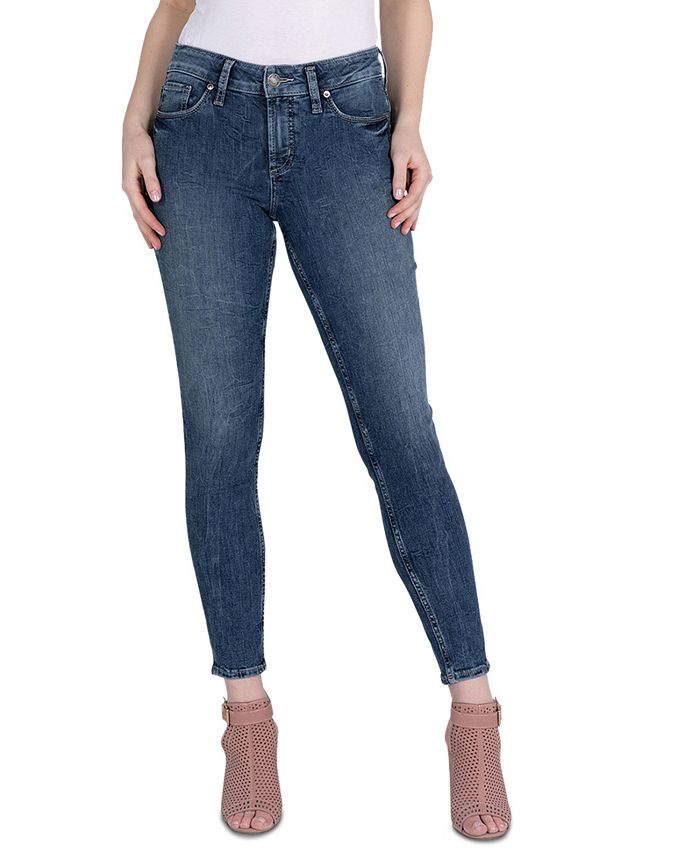 Silver Jeans Co. Elyse Skinny Jeans - Macy's