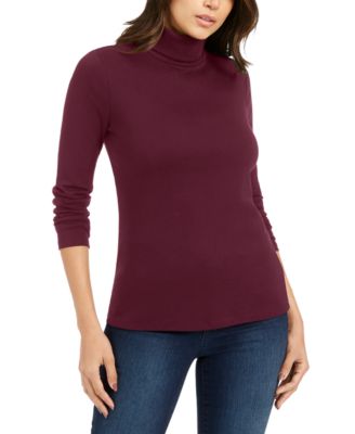 Charter Club Turtleneck Womens Tops 