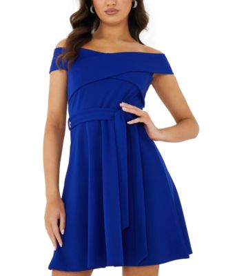 quiz fit and flare dress