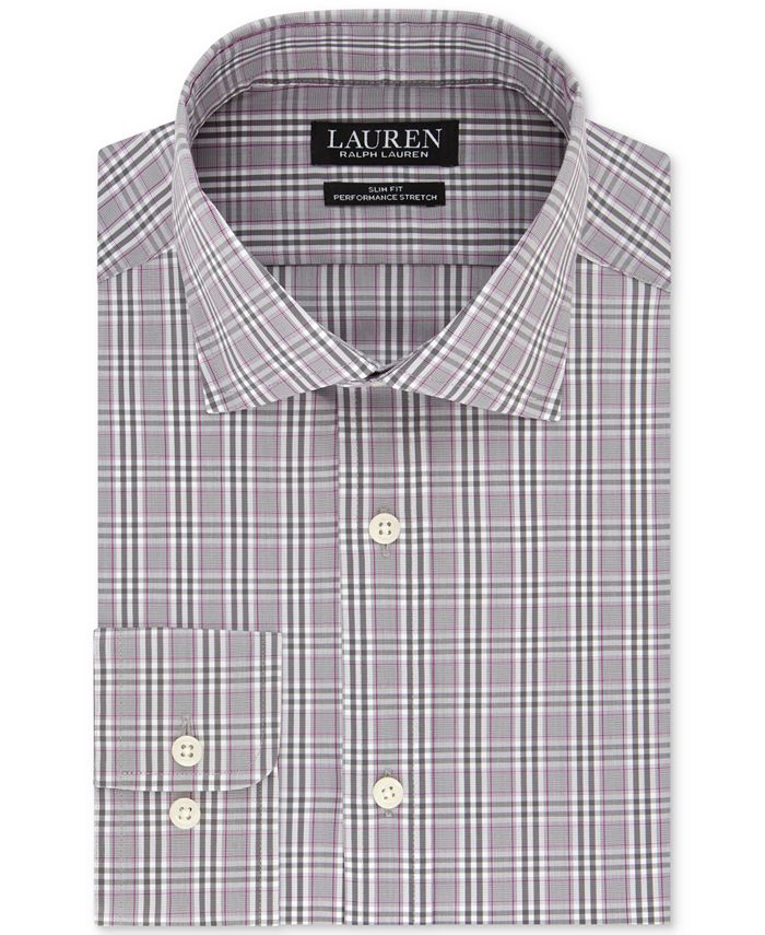 macy's men's slim fit dress shirts