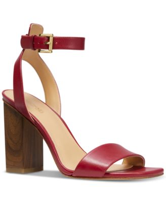 michael kors petra ankle strap sandals