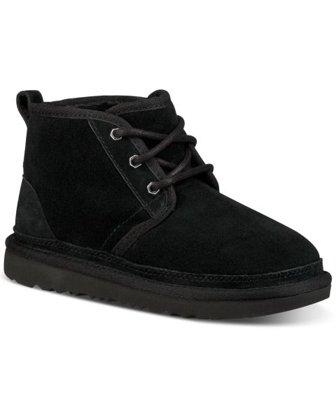 Ботинки UGG® Neumel II Lace-Up Booties для девочек, цвет: Чёрный