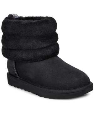 image of Ugg Toddler Girls Fluff Mini Quilted Boots