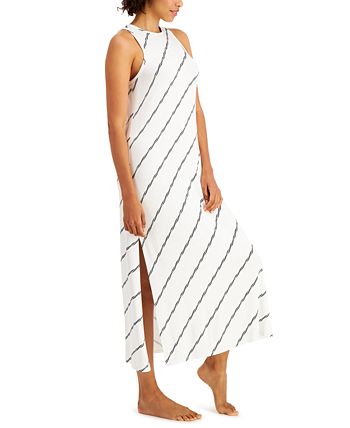 Alfani High-Neck Long Nightgown, Created for Macy's - Macy's