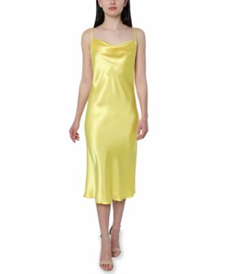 juniors yellow dress