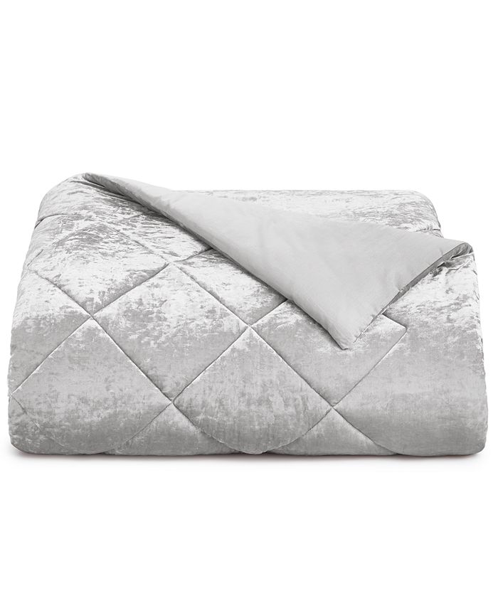 Whim by Martha Stewart CLOSEOUT! Reversible 2Pc. Crushed Velvet Twin/Twin XL Comforter Set