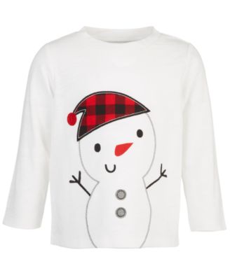 First Impressions - Toddler Boys Snowman T-Shirt