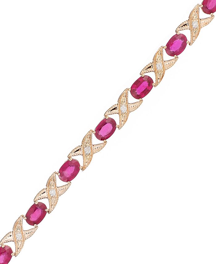 Ruby bracelet clearance macys