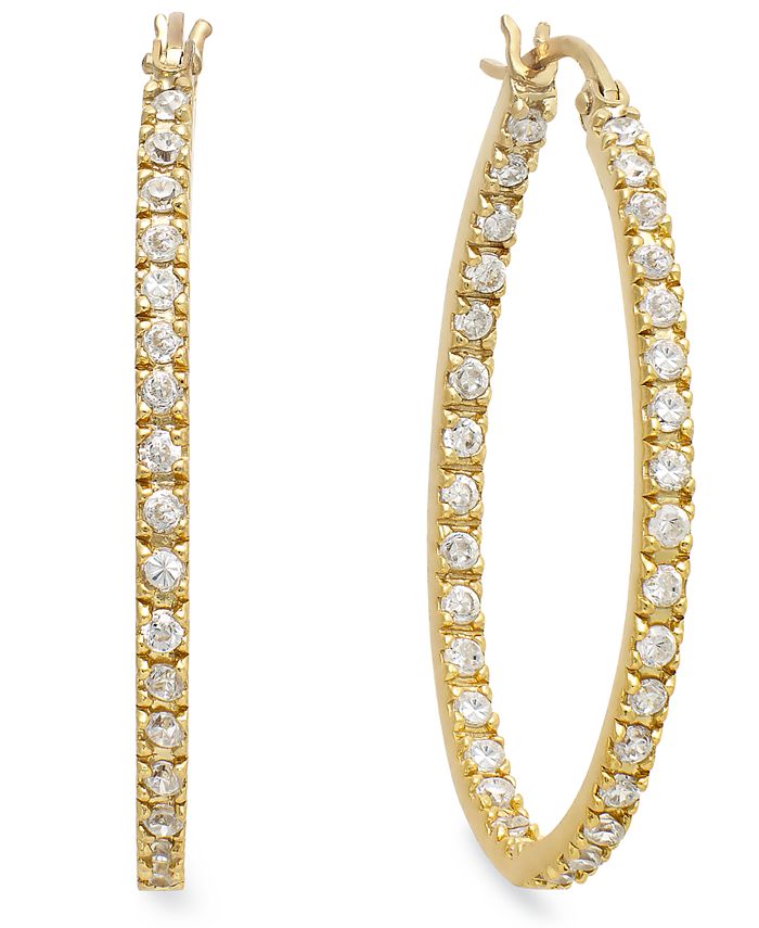 Giani bernini cubic zirconia 18k gold over sterling silver Clearance