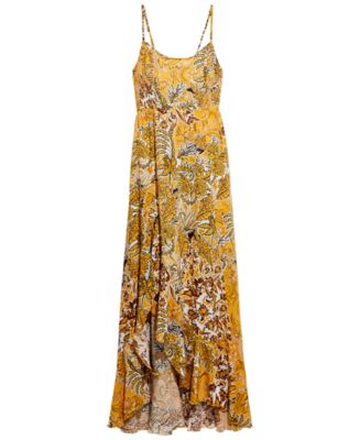 Free People Forever Yours Smocked Slip Maxi Dress - Macy's